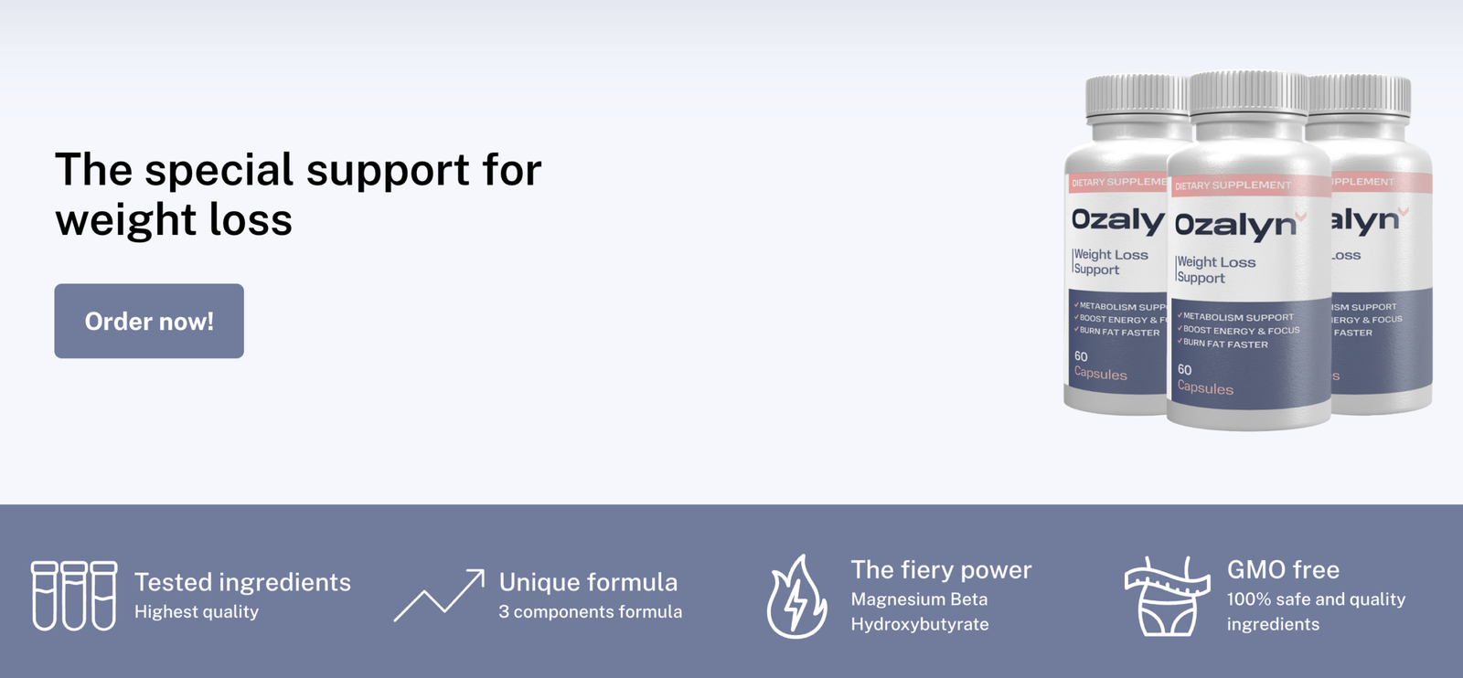 Ozalyn | Reviews | Official Price | Ozalyn&trade; Weight Loss Capsules